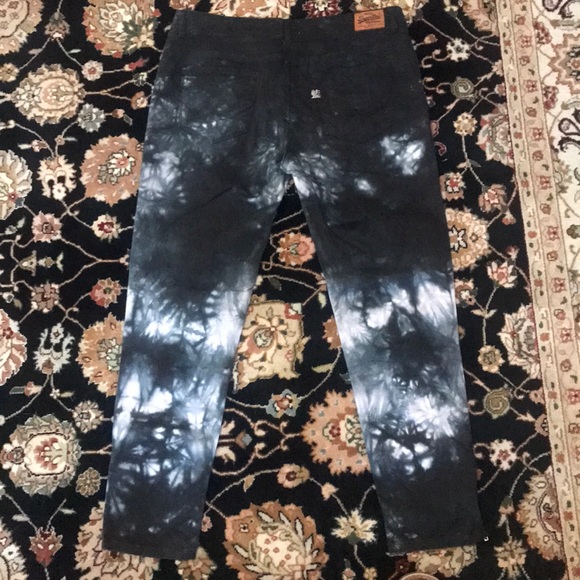 VINTAGE SUPER SKINNY DENIM CROP JEANS - Picture 6 of 8